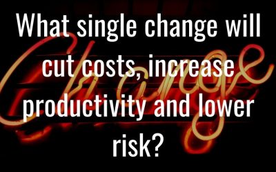 How to cut costs, lower risks and boost productivity