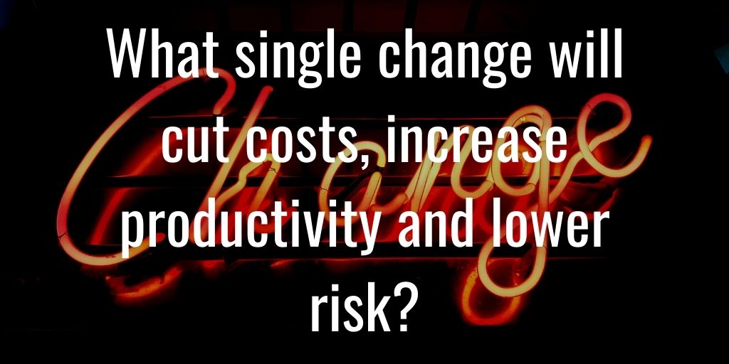 How to cut costs, lower risks and boost productivity